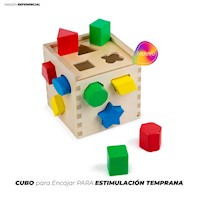 Cubo para Encajar para Estimulación Temprana